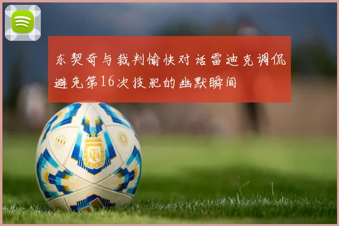 东契奇与裁判愉快对话雷迪克调侃避免第16次技犯的幽默瞬间